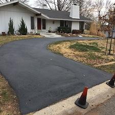 Driveway Sealcoating on Oakmont Drive in Kansas City, MO 2