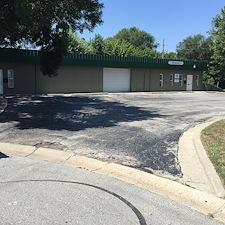 Patch and Sealcoat repairs for parking lot in Shawnee, KS 0